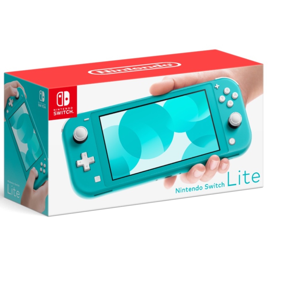 Nintendo Switch Lite w/Case + Animal Crossing New Horizons
